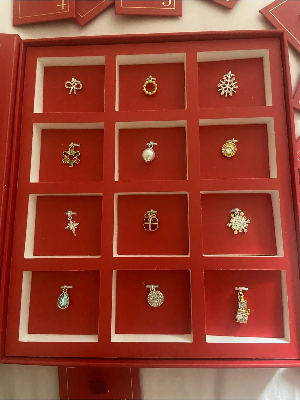 Talbots '12 Days of Sparkle' Necklace & Charms Gift Set